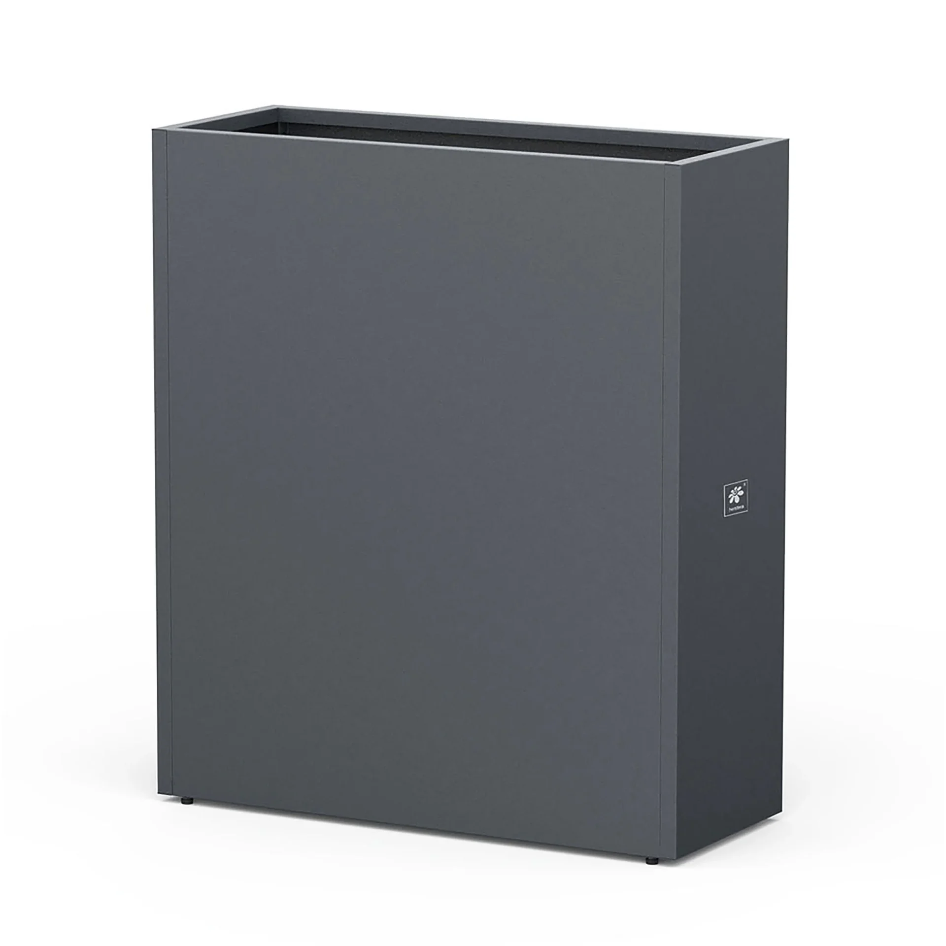 "Herstera Garden Cube plantenbak 100×40×115 cm antraciet image"