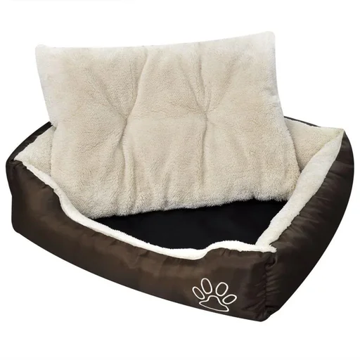 "Dog bed with pillow M image"