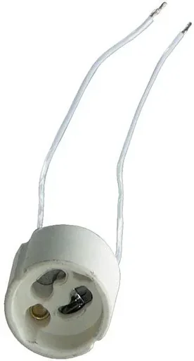 "GU/GZ10 universal socket for HV halogen lamps image"
