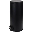Excellent Houseware Pedal Bin - Waste Bin with Pedal - 30 L - 30 x 64 cm - Black