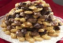 Butter cookies with milk chocolate, 500 g