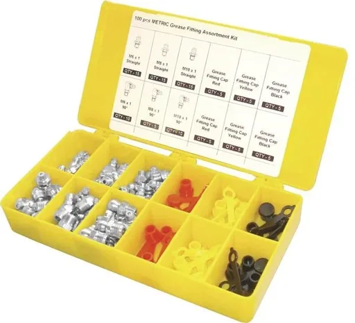 "Grease nipple set, 100 pieces image"