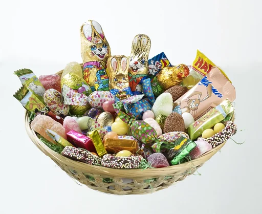 "Festive Easter baskets, sweets, 500 g image"
