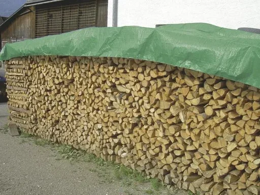 "Wood pile cover, extra strong, weight 210 g/m², 1.5 x 6 m image"
