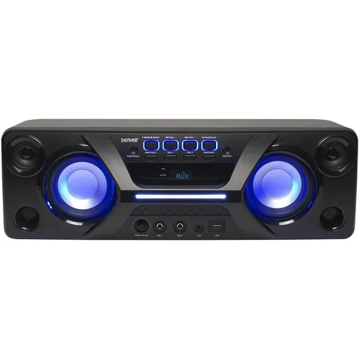 "Bluetooth speaker with disco light and FM radio image"