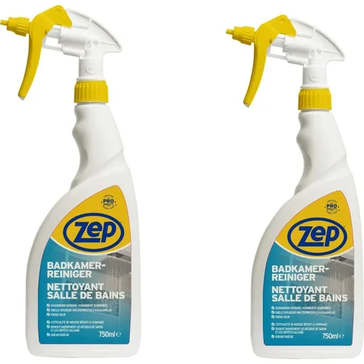 "ZEP Bathroom Cleaner - 750 ml x 2 pieces - Value Pack - 2 pieces image"
