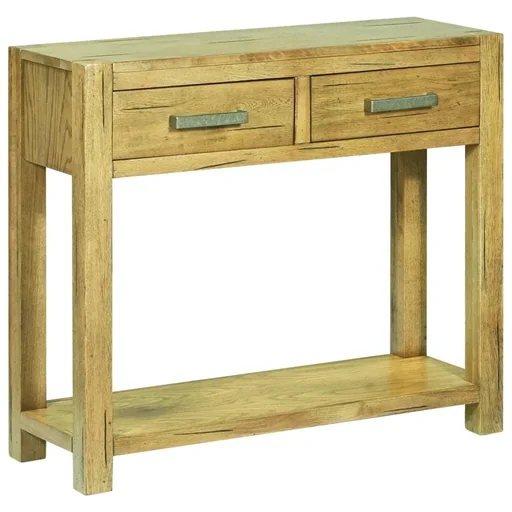 "Wall table 83x30x73 cm rustic oak image"