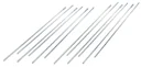 Plant stakes 6 pieces solid galvanized