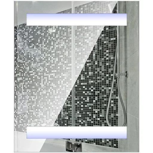 "LED mirror cabinet bathroom mirror bathroom cabinet 15W image"