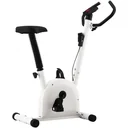 Exercise bike with tire resistance white