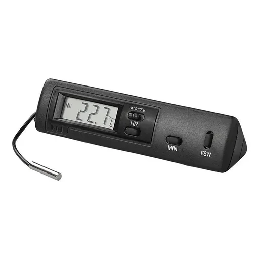 "Indoor and outdoor thermometers image"