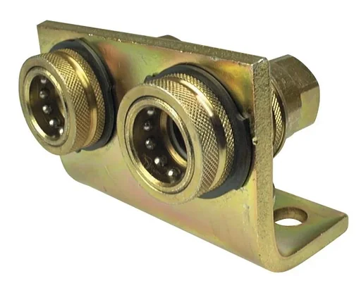 "Coupling, double 1/2 image"