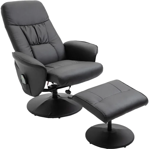 "Massage chair with footstool image"