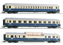 Car set 1, 3-part: F 21 Rheinpfeil, DB