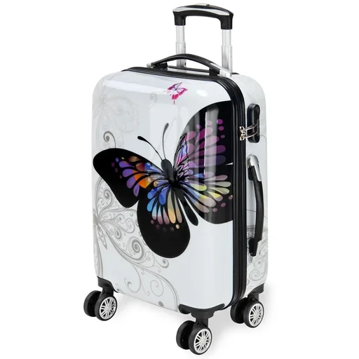 "Hard-shell suitcase Butterfly XL made of polycarbonate 89L 75x49x29cm image"