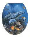 Toilet seat "Sea Life"