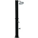 Outdoor shower / garden shower - solar hot water 215cm