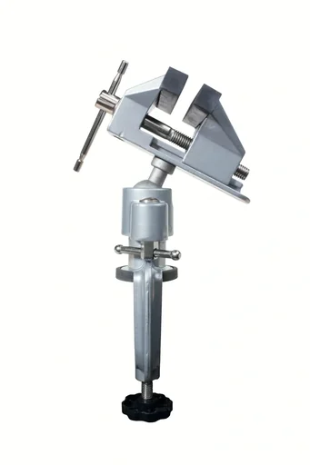 "Ball head vice, swiveling image"