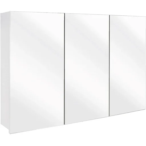 "Concept mirror cabinet 100cm white fsc image"