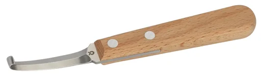 "Professional claw knife for sheep and goats, double-sided use image"