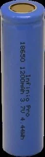 "Li-Ion Battery Type 18650 with 1200 mAh image"