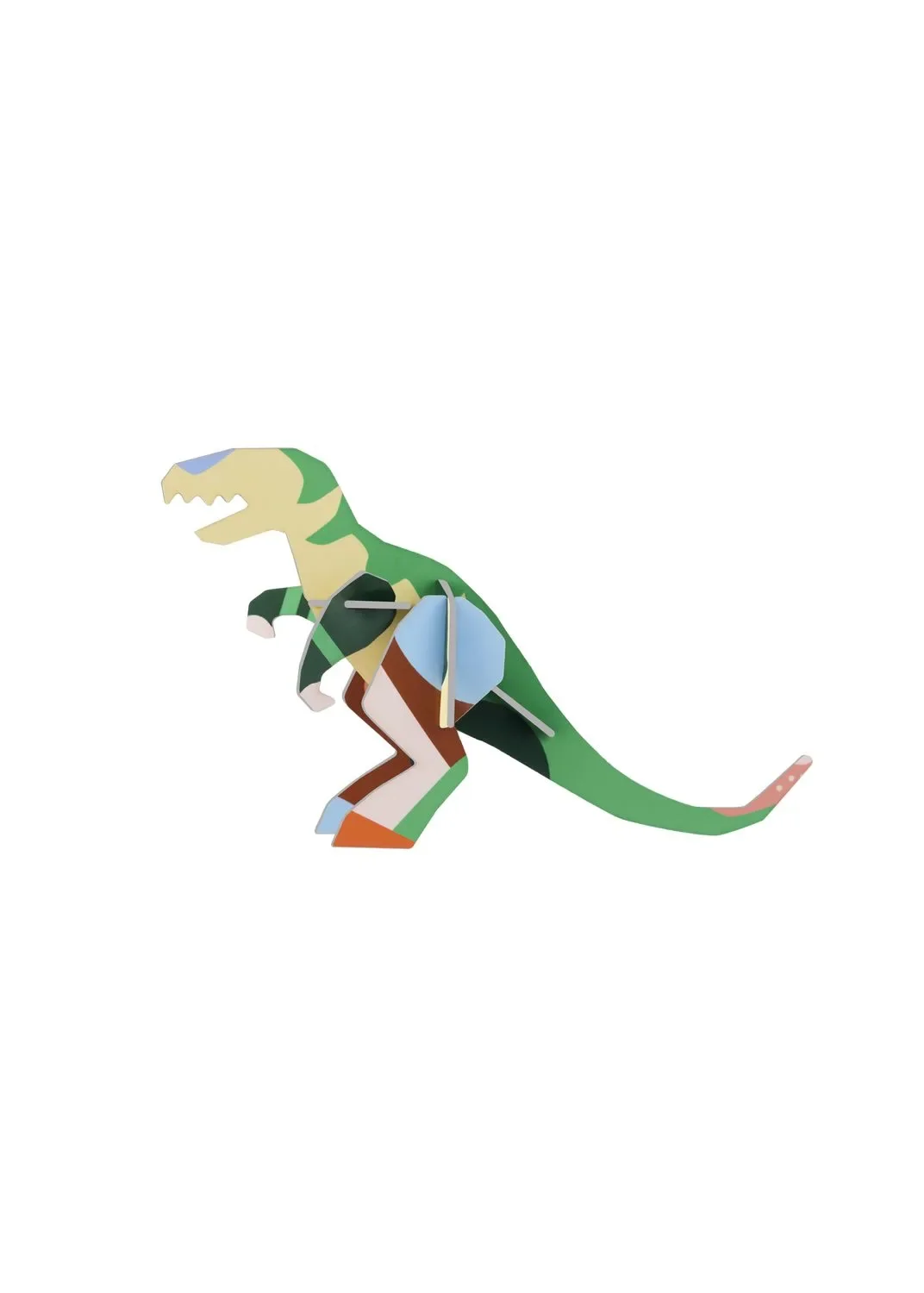 Studio ROOF Ornament, Knutselpakket, 3D wandobject - T-rex