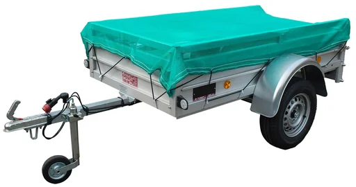 "Trailer and leaf net, 2.50 x 1.60 m image"