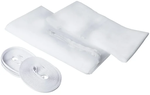 "Fly screen for roof windows, white, 2 pieces image"