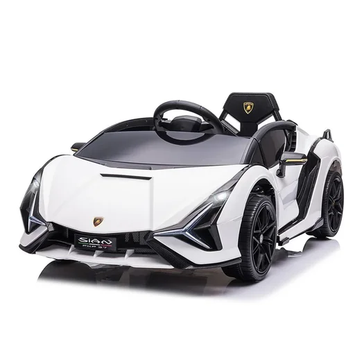 "Children's vehicle 2 driving modes SIAN SUV car toy electric car with remote control extra wide tires music (MP3/USB) light image"