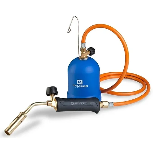 "Welding torch 1217C - 2.2 kW - 20 mm - with 1.5 m gas hose image"
