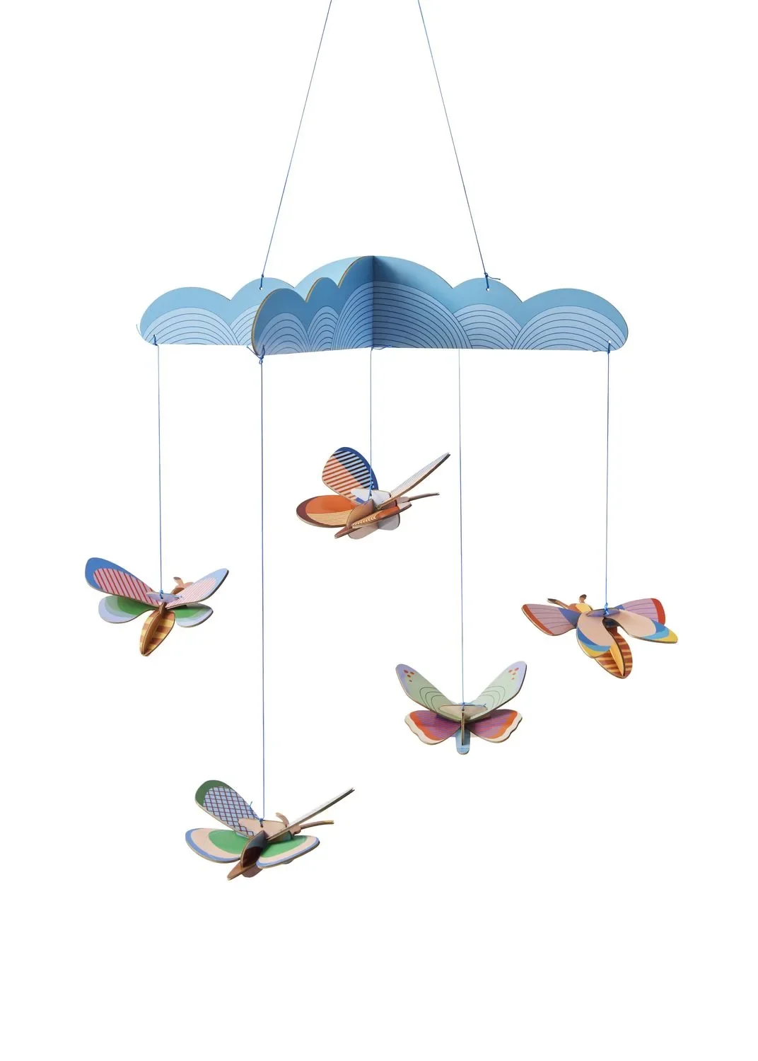 "Studio ROOF Knutselpakket, 3D wandobject, Baby mobiel - Vlinderdans image"