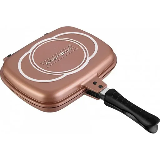"Double-sided grill pan - 34cm - copper image"