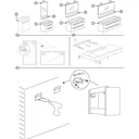 Bathroom furniture Force 58 cm - oak