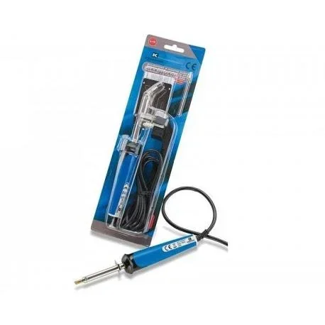 "Hobby soldering iron 25W - 350°C - incl. stand and 2x 4 mm soldering tips image"