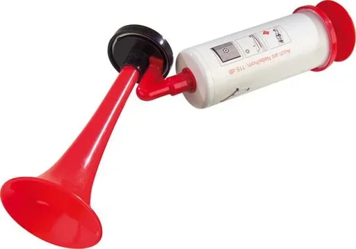 "Compressed air fanfare 115 dB - can be used anytime and anywhere image"