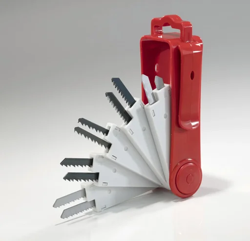 "Jigsaw blade set 10-piece in folding box image"