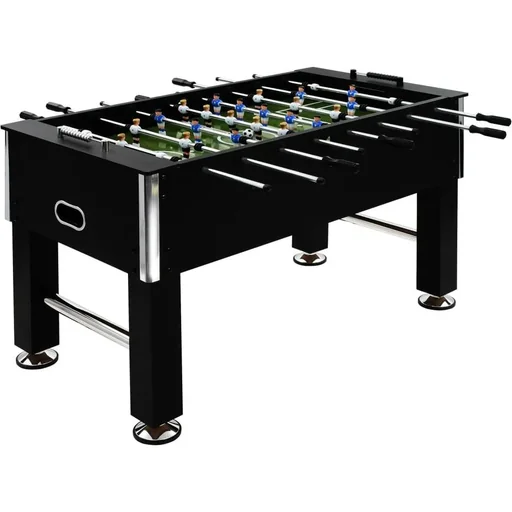 "Football table 60 kg 140x74.5x87.5 cm steel black image"