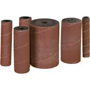 Spindle grinding rollers, 120 grit sandpaper