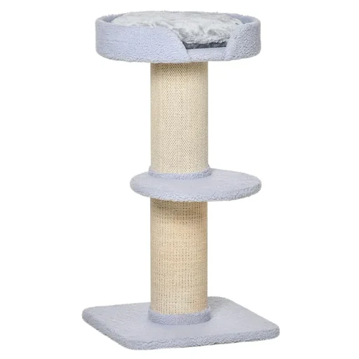 "Cat tree play tree scratching post with image"