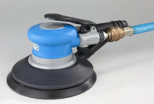 "Pneumatic eccentric sander 150mm image"