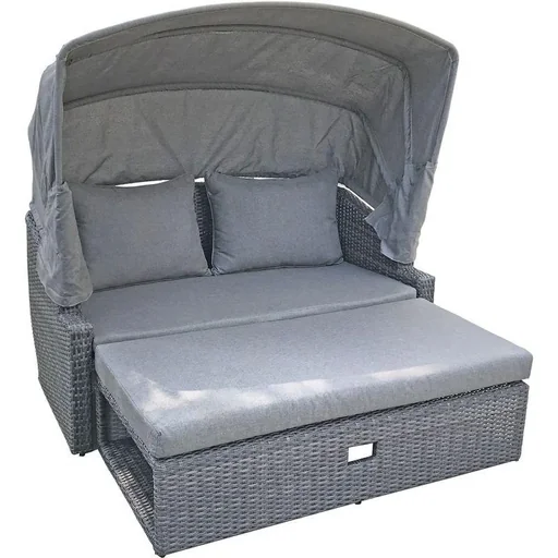 "MONTE CARLO functional sofa, aluminum / plastic mesh, with sunroof image"