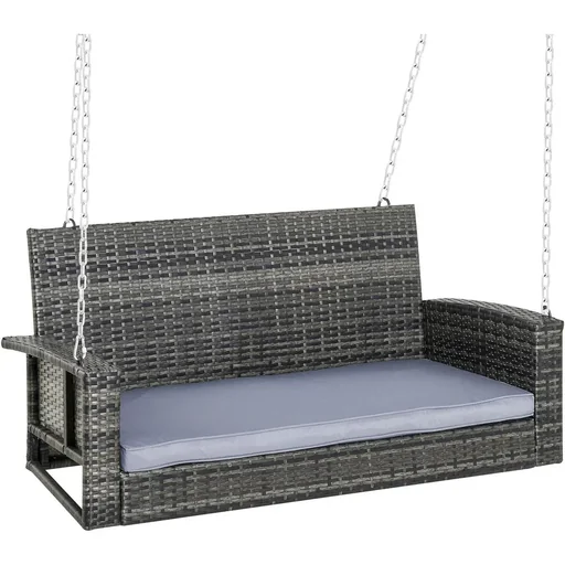 "Hanging bench 2-seater 127 cm x 57.5 cm x 60 cm image"
