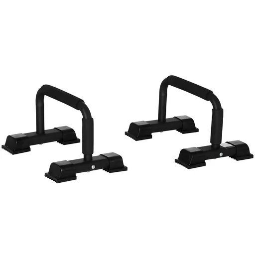 "Push-up bars, set of 2, non-slip, push-up exercises for muscle and strength training, steel image"