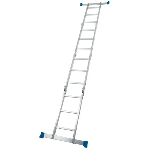 "Multifunctional ladder with platform 3.6 m (12 rungs) image"