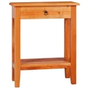 Wall table 60x30x75 cm solid mahogany