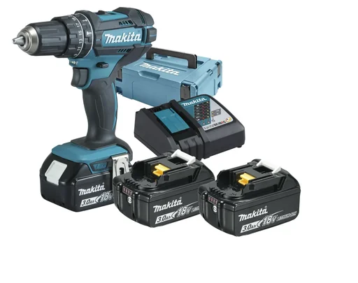 "Cordless impact drill set 18 Volt, DHP482RF3J image"