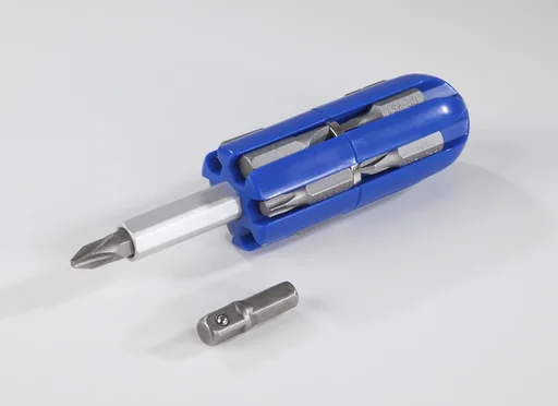 "Magnetic bit magazine with holder for manual and machine operation image"