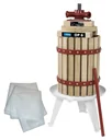Set fruit press “OP 6” with 6 litre press basket, mechanical drive + 2 press cloths