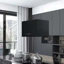 Touch sensor wall hood LCD 55 cm stainless steel