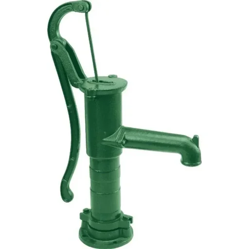 "Cast iron hand pump - 1500 l/h - Green image"
